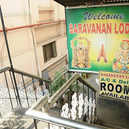 Saravanan Lodge Čennai Exteriér fotografie